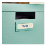 Brother P-Touch® TZe Standard Adhesive Laminated Labeling Tape, 0.7" x 26.2 ft, Blue on White (BRTTZE243) Each