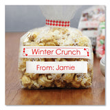 Brother P-Touch® TZe Standard Adhesive Laminated Labeling Tape, 0.7" x 26.2 ft, Red on White (BRTTZE242) Each