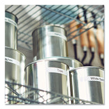 Brother P-Touch® TZe Standard Adhesive Laminated Labeling Tapes, 0.47" x 26.2 ft, Black on White, 2/Pack (BRTTZE2312PK) Pack of 2