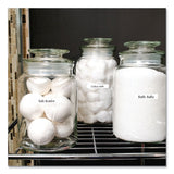 Brother P-Touch® TZe Standard Adhesive Laminated Labeling Tape, 0.35" x 26.2 ft, Black on White (BRTTZE221) Each