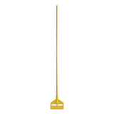 Rubbermaid® Commercial Invader Side-Gate Wood Wet-Mop Handle, 1" dia x 60", Natural (RCPH116) Each