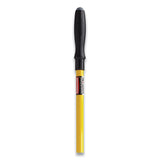 Rubbermaid® Commercial HYGEN™ HYGEN 58" Quick-Connect Handle, Yellow (RCPQ750YW) Each