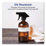 Avery® Water-Resistant Wraparound Labels w/ Sure Feed, 9.75 x 1.25, White, 40/Pack (AVE22845) Pack of 40