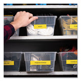 Brother P-Touch® TZe Standard Adhesive Laminated Labeling Tape, 0.94" x 26.2 ft, Black on Yellow (BRTTZE651) Each