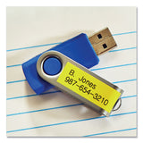 Brother P-Touch® TZe Standard Adhesive Laminated Labeling Tape, 0.7" x 26.2 ft, Black on Yellow (BRTTZE641) Each