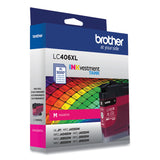 Brother LC406XLMS INKvestment High-Yield Ink, 5,000 Page-Yield, Magenta (BRTLC406XLMS) Each