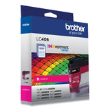 Brother LC406MS INKvestment Ink, 1,500 Page-Yield, Magenta (BRTLC406MS) Each