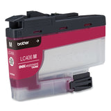 Brother LC406MS INKvestment Ink, 1,500 Page-Yield, Magenta (BRTLC406MS) Each