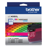 Brother LC406XLMS INKvestment High-Yield Ink, 5,000 Page-Yield, Magenta (BRTLC406XLMS) Each