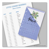 Avery® Small Binder Pockets, Standard, 7-Hole Punched, Assorted, 9.25 x 5.5, 5/Pack (AVE75307) Pack of 5