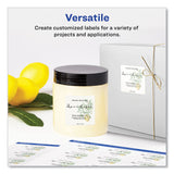 Avery® Square Labels with Sure Feed and TrueBlock, 1.5 x 1.5, White, 600/Pack (AVE22805) Pack of 600