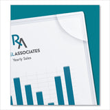 Avery® Three-Hole Punched Corner Lock Plastic Sleeves, 9.5 x 11.75, Clear, 4/Pack (AVE72269) Pack of 4