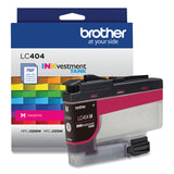 Brother LC404MS INKvestment Ink, 750 Page-Yield, Magenta (BRTLC404MS) Each