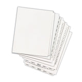 Avery® Blank Tab Legal Exhibit Index Divider Set, 25-Tab, 11 x 8.5, White, 1 Set (AVE11959) Set of 25