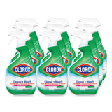 Clorox® Clean-Up Cleaner + Bleach, Original, 32 oz Spray Bottle, 9/Carton (CLO31221) Case of 9