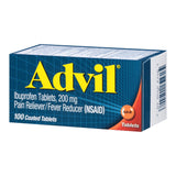 Advil® Pain Relief 200 mg Strength Ibuprofen Tablet 100 per Bottle (533172_BT) 1/BT