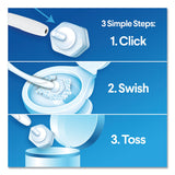 Clorox® Disinfecting ToiletWand Refill Heads, Blue/White, 10/Pack, 6 Packs/Carton (CLO31620) Case of 6