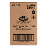 Clorox Healthcare® Hydrogen-Peroxide Cleaner/Disinfectant, 32 oz Spray Bottle, 9/Carton (CLO30828) Case of 9
