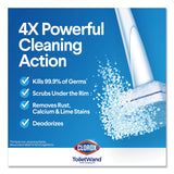 Clorox® Disinfecting ToiletWand Refill Heads, Blue/White, 10/Pack, 6 Packs/Carton (CLO31620) Case of 6