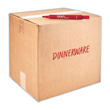 Carter's™ Large Desk Style Permanent Marker, Broad Chisel Tip, Red (AVE27177) Each