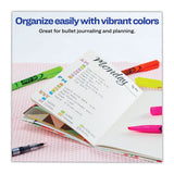 Avery® HI-LITER Pen-Style Highlighters, Fluorescent Pink Ink, Chisel Tip, Pink/Black Barrel, Dozen (AVE23592) 1 Dozen