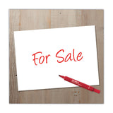 Carter's™ Large Desk Style Permanent Marker, Broad Chisel Tip, Red (AVE27177) Each