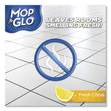 MOP & GLO® Triple Action Floor Cleaner, Fresh Citrus Scent, 32 oz Bottle (RAC89333) Each