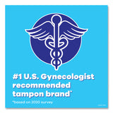 Tampax® Pearl Tampons, Regular, 36/Box (PGC71127BX) Box of 36