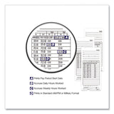 Acroprint® ATR480 Time Clock and Accessories Bundle, Digital Display, White/Charcoal (ACPTTB500) Each