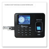 Acroprint® BioTouch Time Clock and Badges Bundle, 10,000 Employees, Black (ACPBTR150) Each