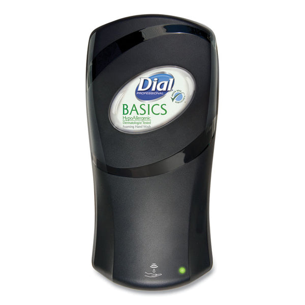Dial® Professional FIT Universal Touch Free Dispenser, 1 L, 4 x 5.4 x 11.2, Slate, 3/Carton (DIA16626)