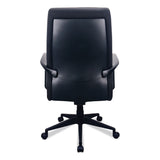 Tempur-Pedic® by Raynor 300 Leather High-Back Chair, Supports Up to 250 lb, 19.57" to 22.56" Seat Height, Black (EUTTP300) Each