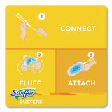 Swiffer® Dusters Refill, Fiber Bristle, Light Blue, 18/Box (PGC99036BX) Each