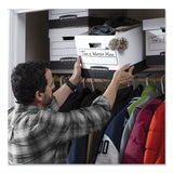 Bankers Box® R-KIVE Heavy-Duty Storage Boxes, Letter/Legal Files, 12.75" x 16.5" x 10.38", Kraft/Green, 12/Carton (FEL12775) Carton of 12