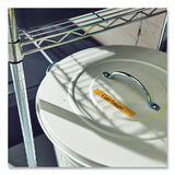 Brother P-Touch® TZ Standard Adhesive Laminated Labeling Tape, 0.7" x 16.4 ft, Black on Fluorescent Orange (BRTTZEB41) Each