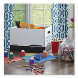 Bankers Box® R-KIVE Heavy-Duty Storage Boxes, Letter/Legal Files, 12.75" x 16.5" x 10.38", Woodgrain, 12/Carton (FEL00725) Carton of 12