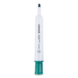 Universal™ Dry Erase Marker, Broad Chisel Tip, Green, Dozen (UNV43654) Case of 12