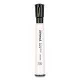 Universal™ Dry Erase Marker, Medium Bullet Tip, Black, Dozen (UNV43681) Case of 12