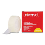 Universal® Invisible Tape, 1" Core, 0.75" x 36 yds, Clear (UNV83436) 1 Roll
