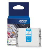 Brother CZ Roll Cassette, 1.97" x 16.4 ft, White (BRTCZ1005) Each