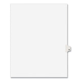 Avery® Preprinted Legal Exhibit Side Tab Index Dividers, Avery Style, 10-Tab, 16, 11 x 8.5, White, 25/Pack, (1016) (AVE01016) Pack of 25