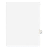 Avery® Preprinted Legal Exhibit Side Tab Index Dividers, Avery Style, 10-Tab, 18, 11 x 8.5, White, 25/Pack, (1018) (AVE01018) Pack of 25