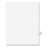 Avery® Preprinted Legal Exhibit Side Tab Index Dividers, Avery Style, 10-Tab, 19, 11 x 8.5, White, 25/Pack, (1019) (AVE01019) Pack of 25