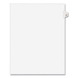 Avery® Preprinted Legal Exhibit Side Tab Index Dividers, Avery Style, 10-Tab, 28, 11 x 8.5, White, 25/Pack, (1028) (AVE01028) Pack of 25