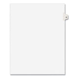 Avery® Preprinted Legal Exhibit Side Tab Index Dividers, Avery Style, 10-Tab, 29, 11 x 8.5, White, 25/Pack (AVE01029) Pack of 25