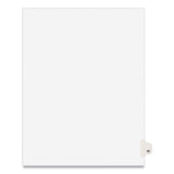 Avery® Preprinted Legal Exhibit Side Tab Index Dividers, Avery Style, 10-Tab, 49, 11 x 8.5, White, 25/Pack, (1049) (AVE01049) Pack of 25