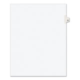 Avery® Preprinted Legal Exhibit Side Tab Index Dividers, Avery Style, 10-Tab, 55, 11 x 8.5, White, 25/Pack, (1055) (AVE01055) Pack of 25