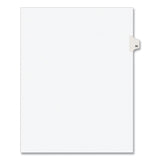 Avery® Preprinted Legal Exhibit Side Tab Index Dividers, Avery Style, 10-Tab, 56, 11 x 8.5, White, 25/Pack, (1056) (AVE01056) Pack of 25