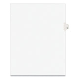 Avery® Preprinted Legal Exhibit Side Tab Index Dividers, Avery Style, 10-Tab, 58, 11 x 8.5, White, 25/Pack, (1058) (AVE01058) Pack of 25