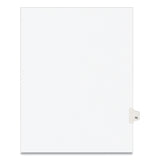 Avery® Preprinted Legal Exhibit Side Tab Index Dividers, Avery Style, 10-Tab, 70, 11 x 8.5, White, 25/Pack, (1070) (AVE01070) Pack of 25